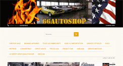 Desktop Screenshot of 66autoshop.fr